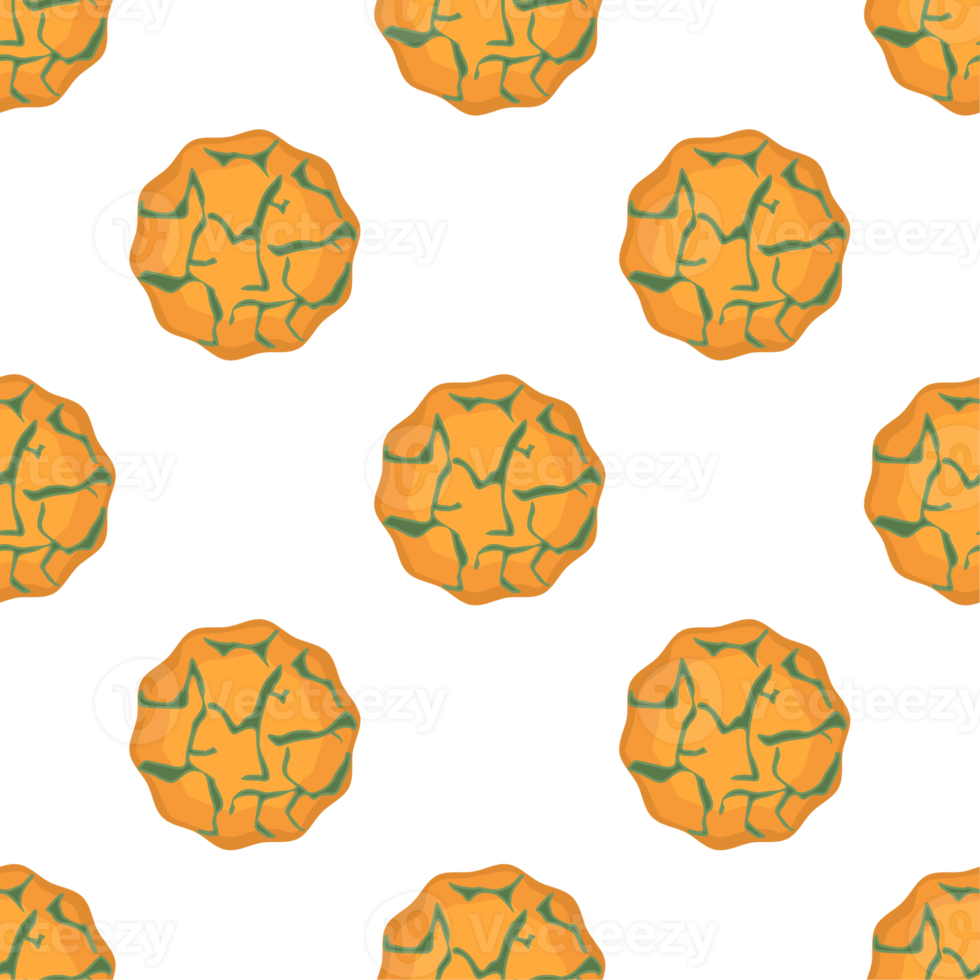 Pattern homemade cookie different taste in pastry biscuit png