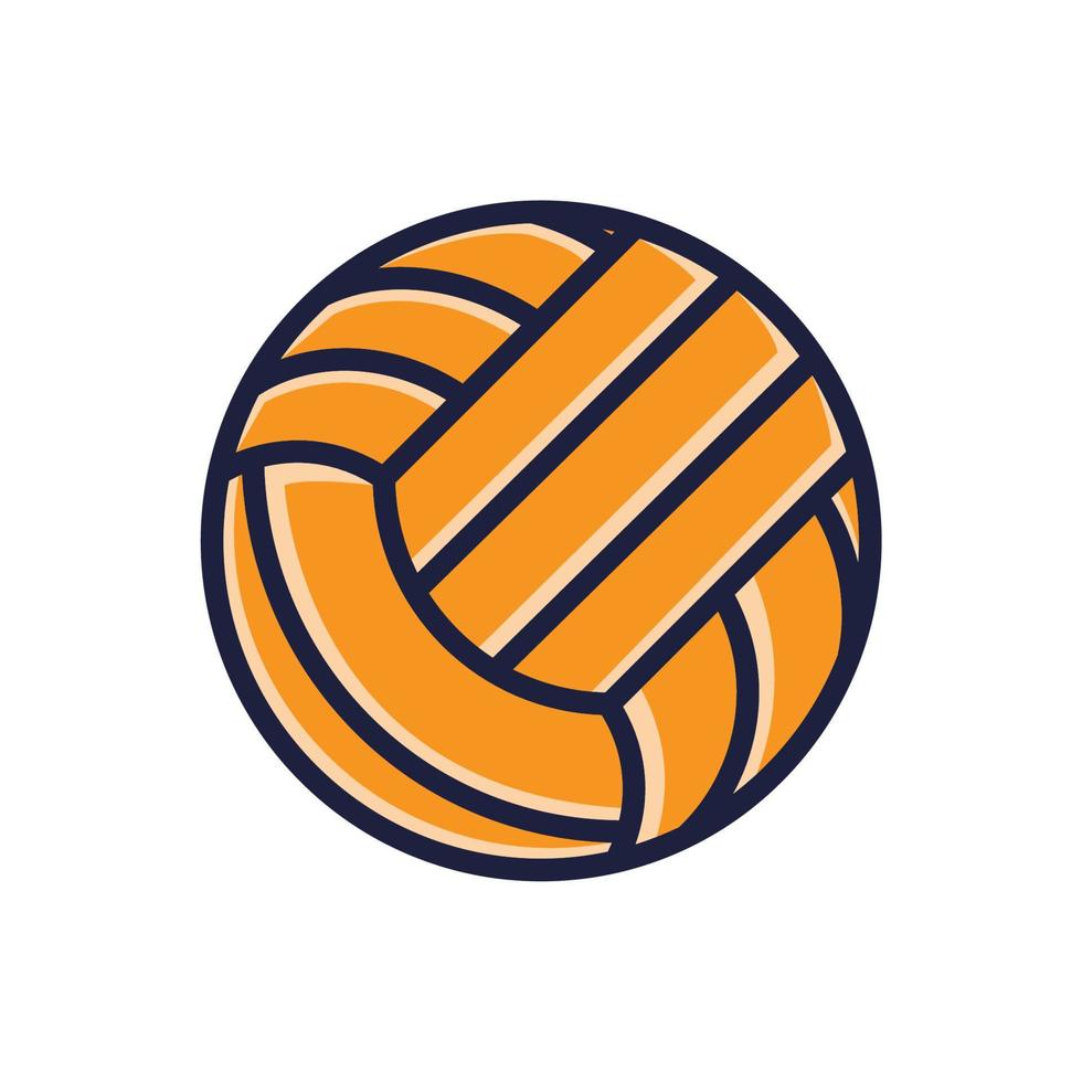 volleyball icon design vector