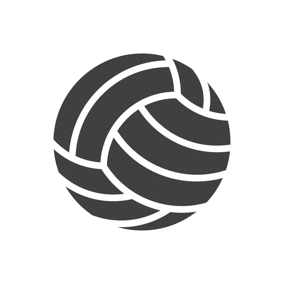 volleyball icon design vector