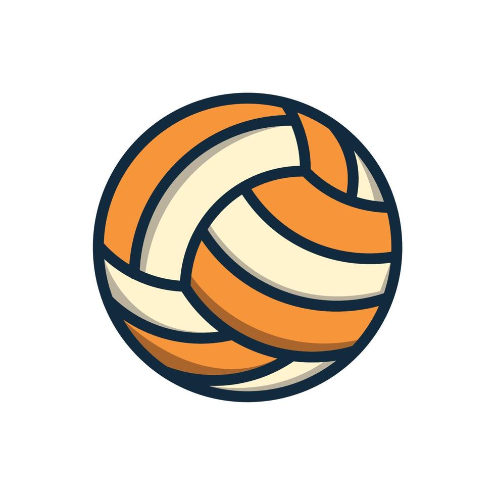volleyball icon design vector