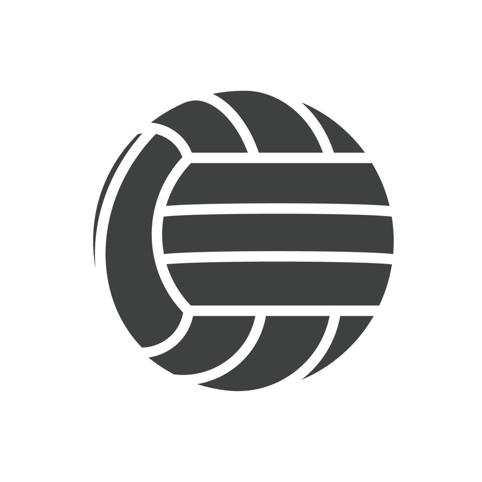 volleyball icon design vector