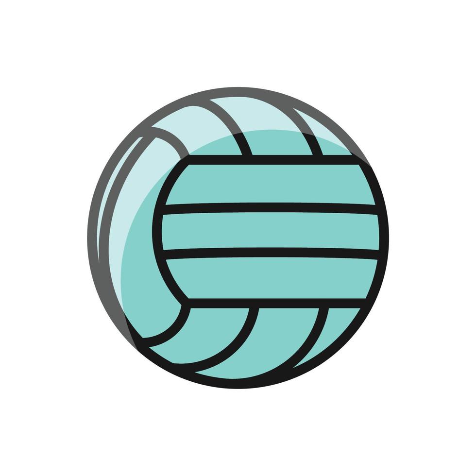 volleyball icon design vector
