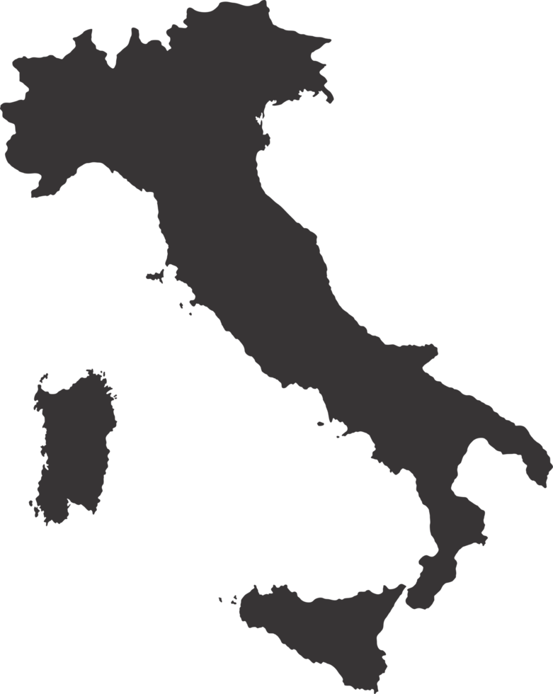 Italy pin map location png