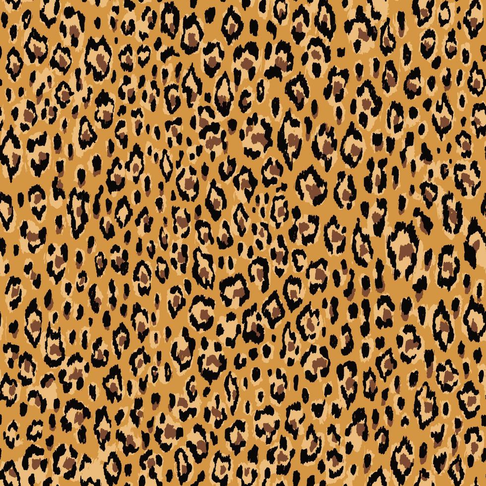 sin costura jaguar, leopardo, guepardo, pantera piel modelo. animal antecedentes con pequeño lugares vector