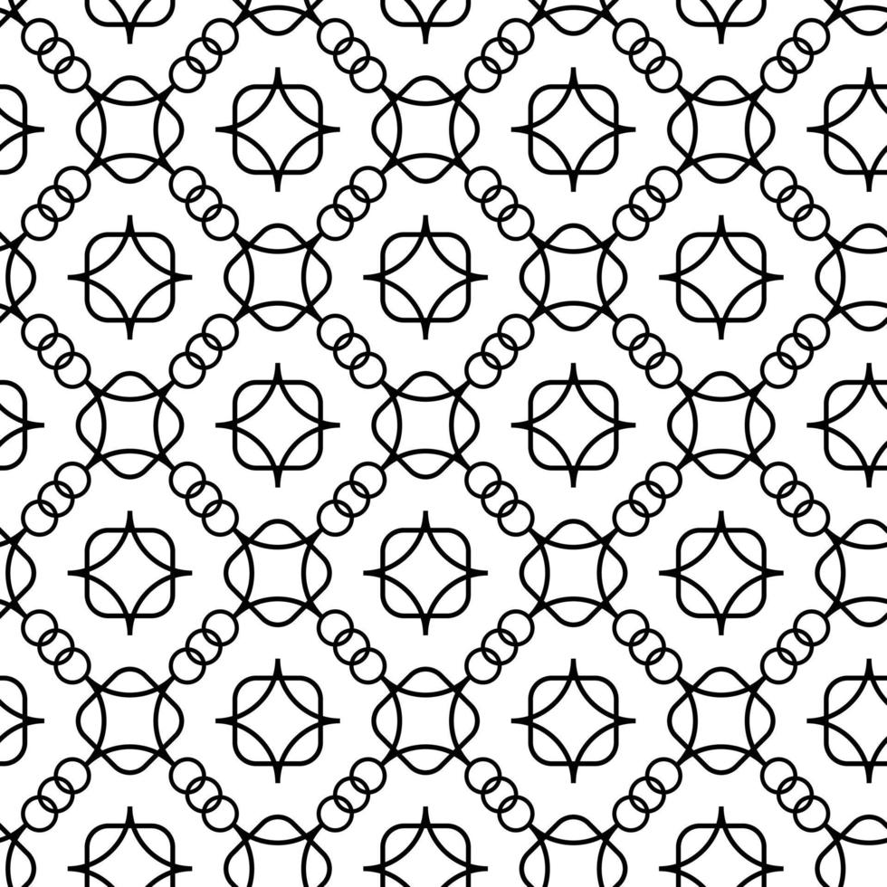 Seamless Geometric ornament for fabric categories Digital vector art