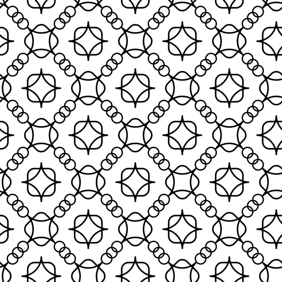 Seamless Geometric ornament for fabric categories Digital vector art