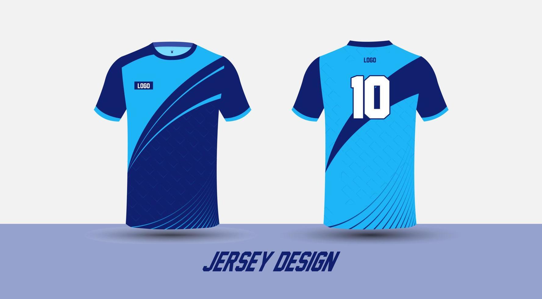 fútbol jersey diseño, juego de azar t camisa jersey modelo vector