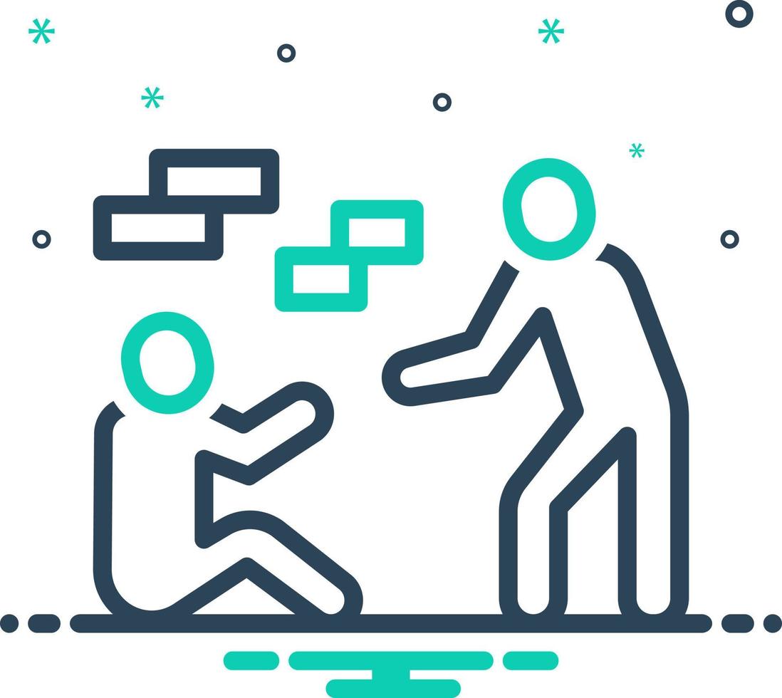 mix icon for needs vector