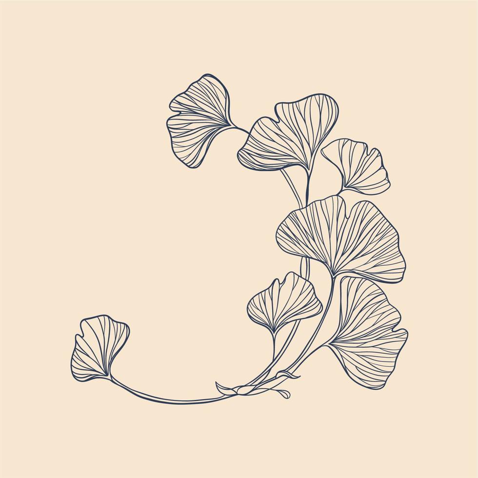 Botanical vector illustration for your holiday, wedding, new year, for the design of postcards, for prints on fabrics