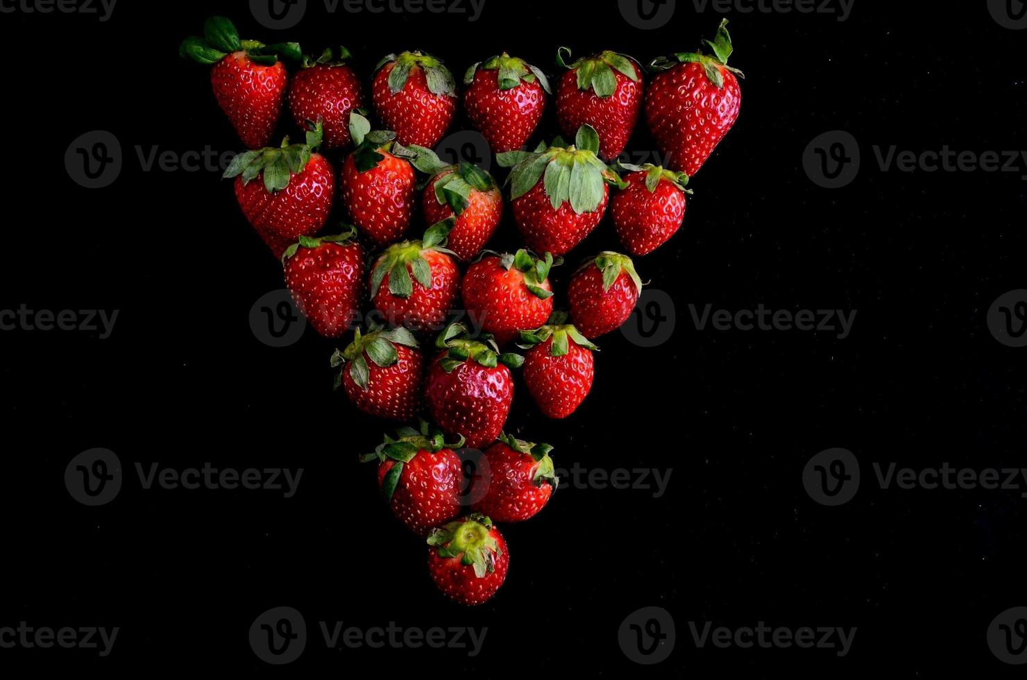 antecedentes con fresas foto