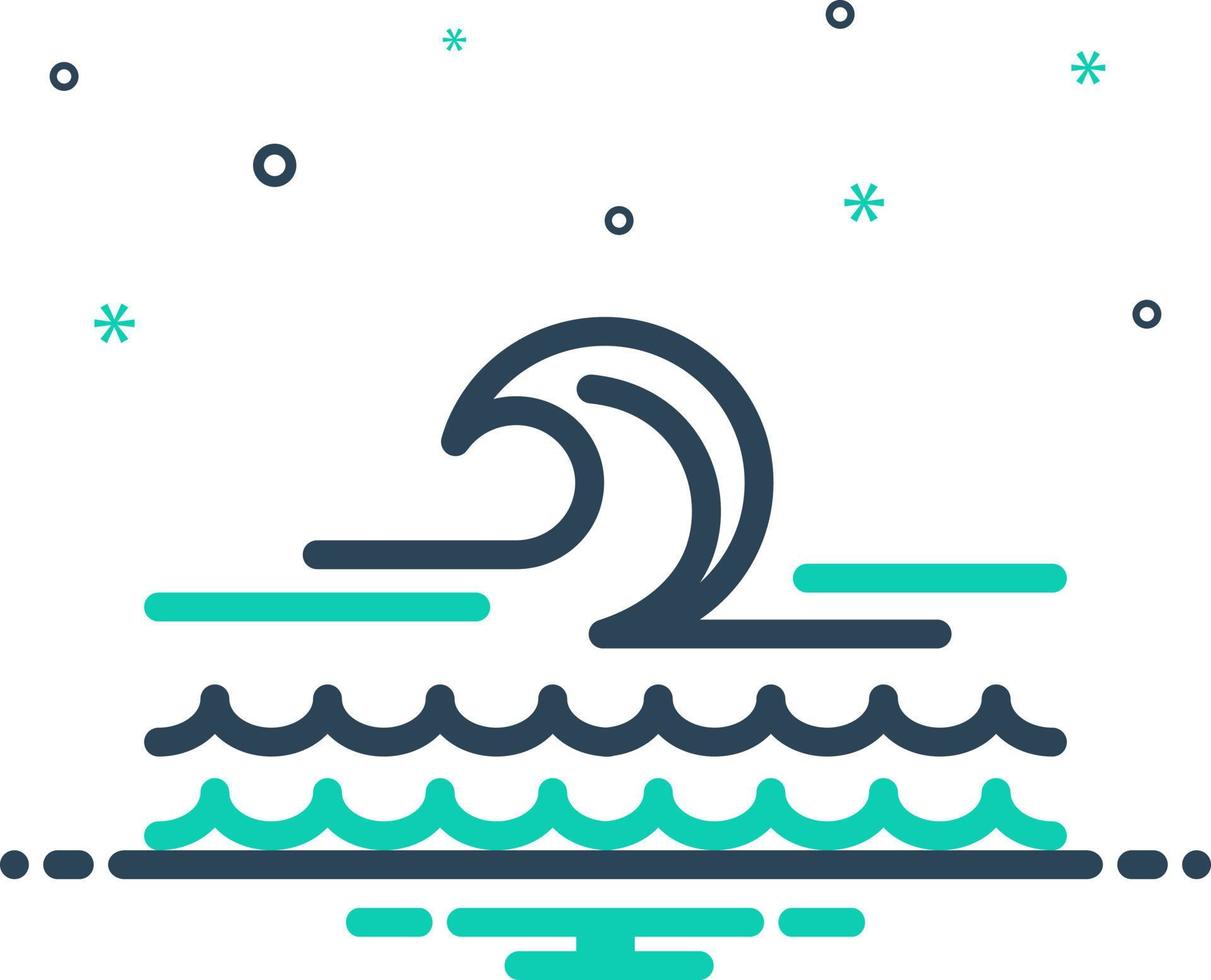 mix icon for wave vector