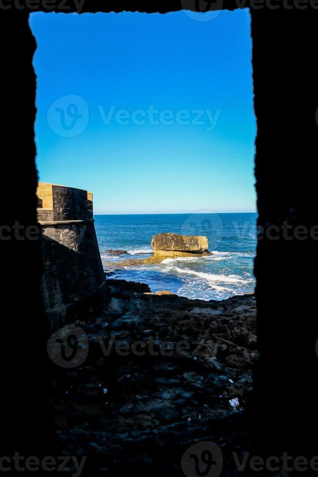 Scenic coastal view photo