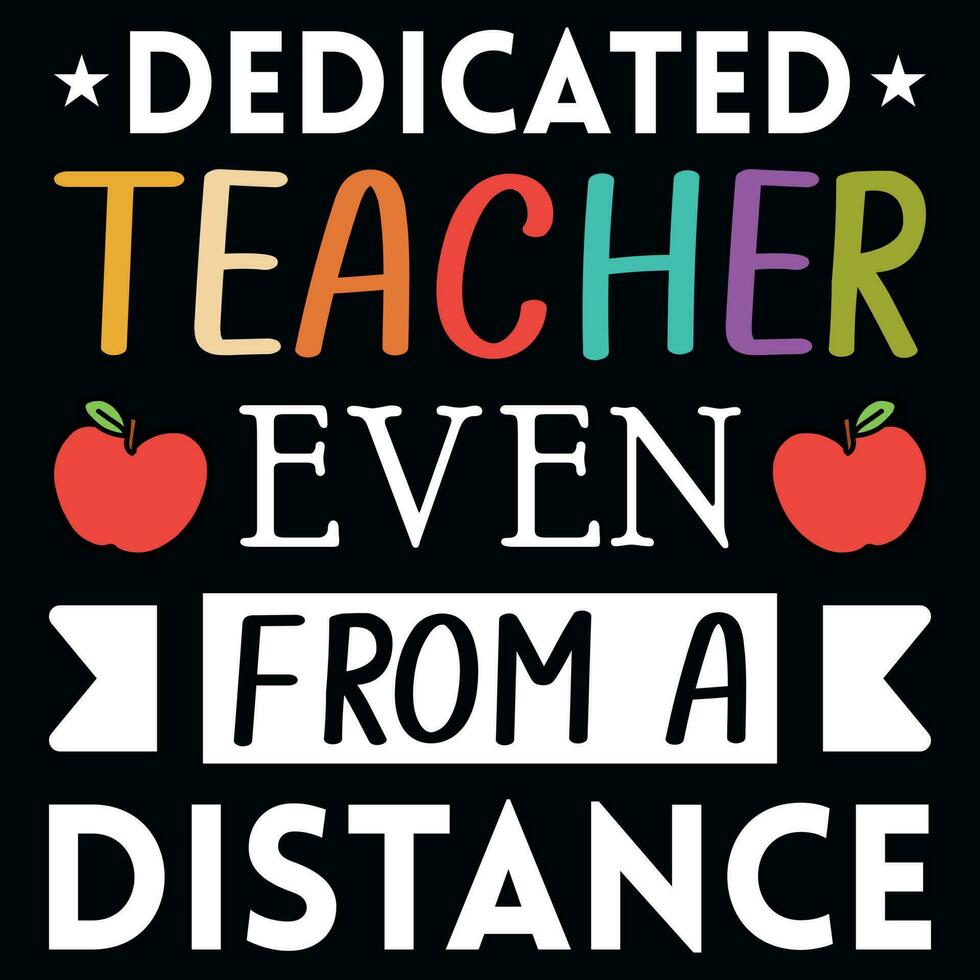 Elementary school teachers tshirt design vector