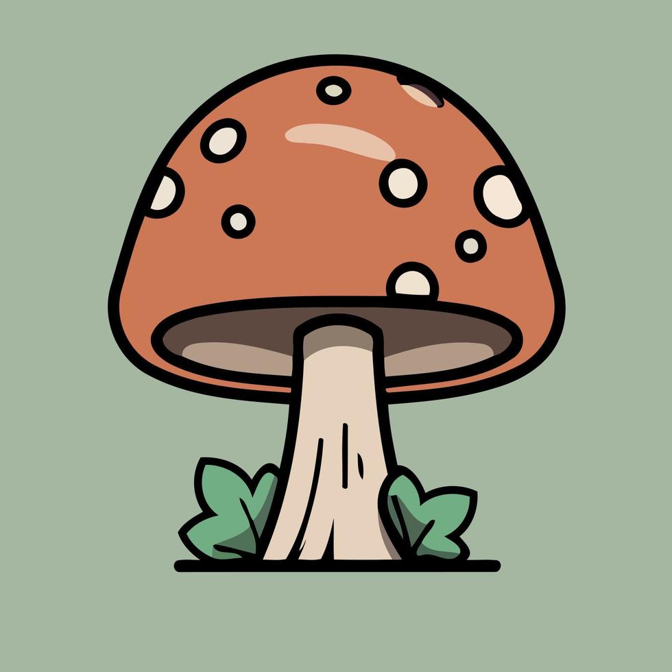 mushroom organism fungus vector
