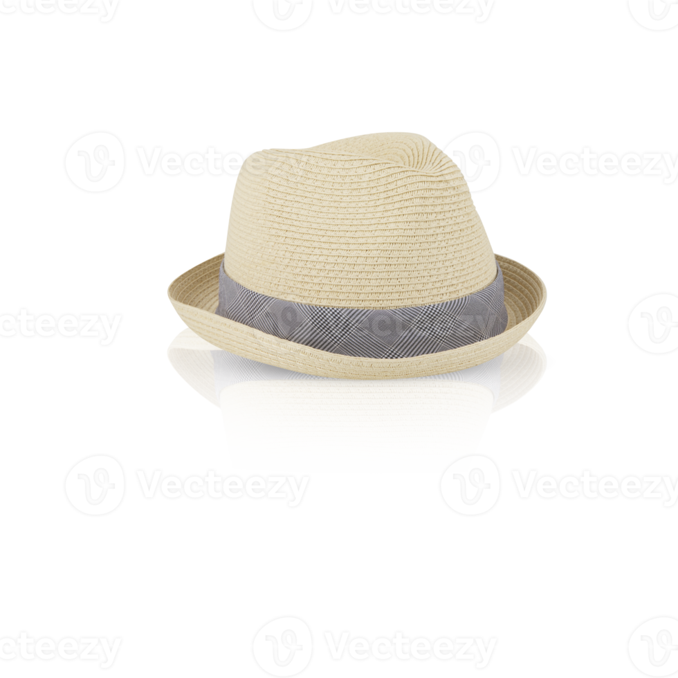 Bucket hats with brim to protect against the sun with cut out isolated on background transparent png