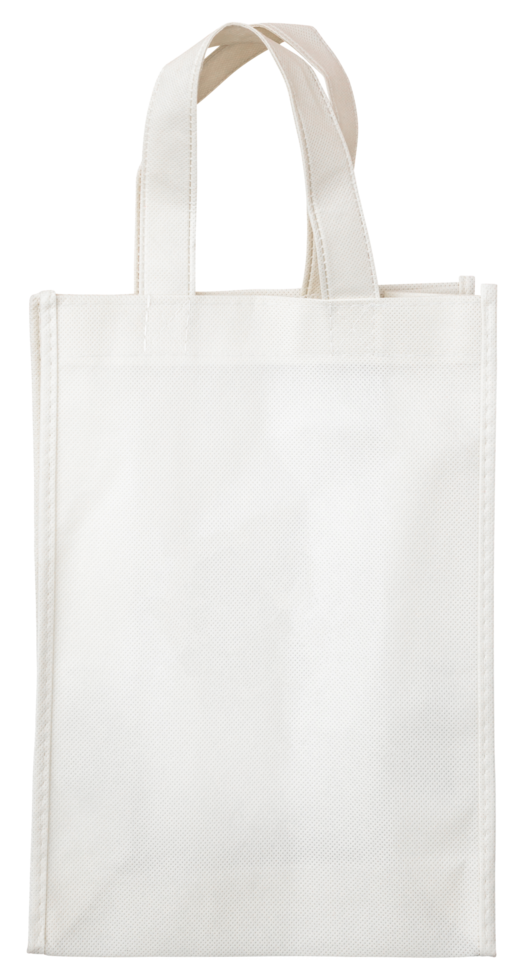 white fabric bag png