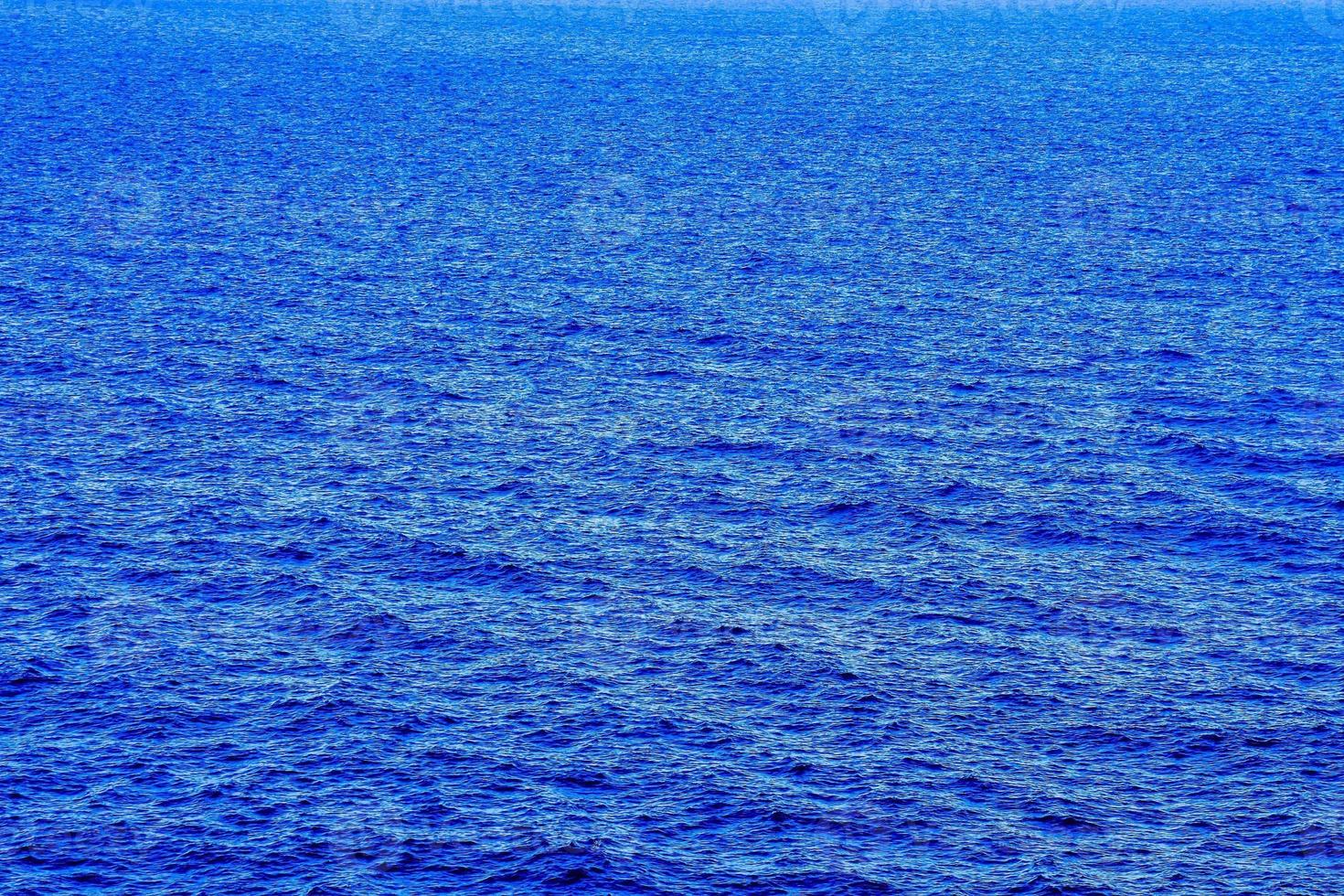 Sea with waves photo
