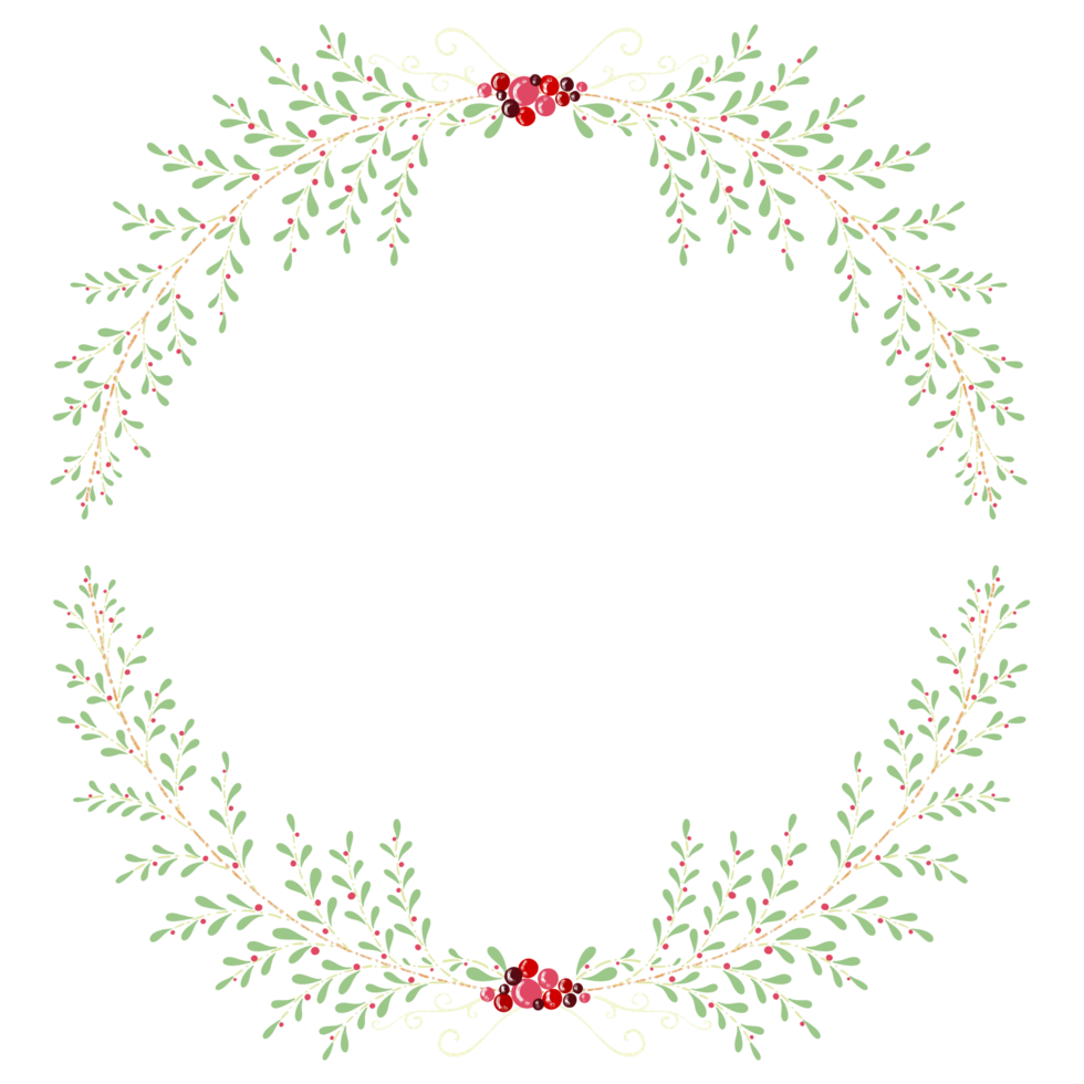 carte d'invitation de Noël png