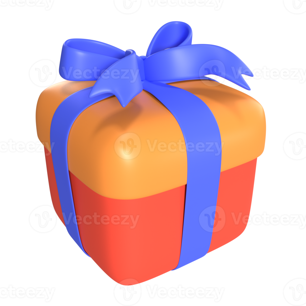 Geschenk 3d Illustration Symbol png