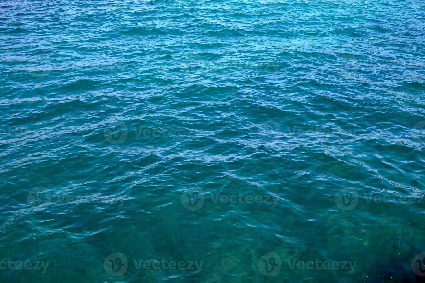 Sea with waves photo