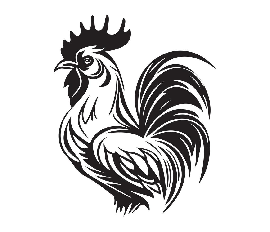 Rooster Vector