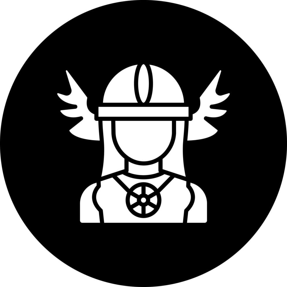 Shieldmaiden Vector Icon Style