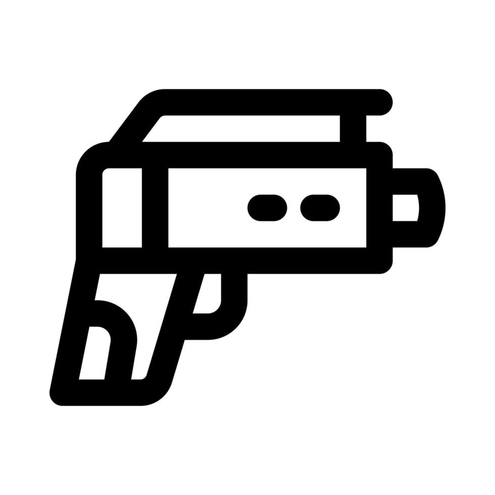 pistola icono para tu sitio web, móvil, presentación, y logo diseño. vector