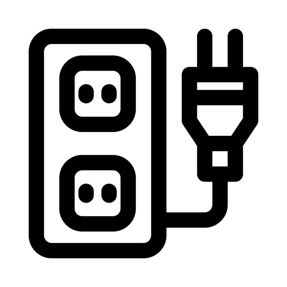 plug icon for your website, mobile, presentation, and logo design. vector