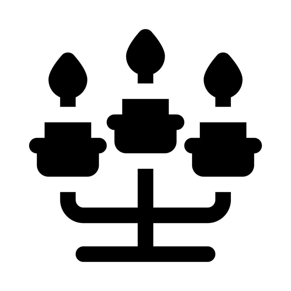 candle holder icon for your website, mobile, presentation, and logo design. vector