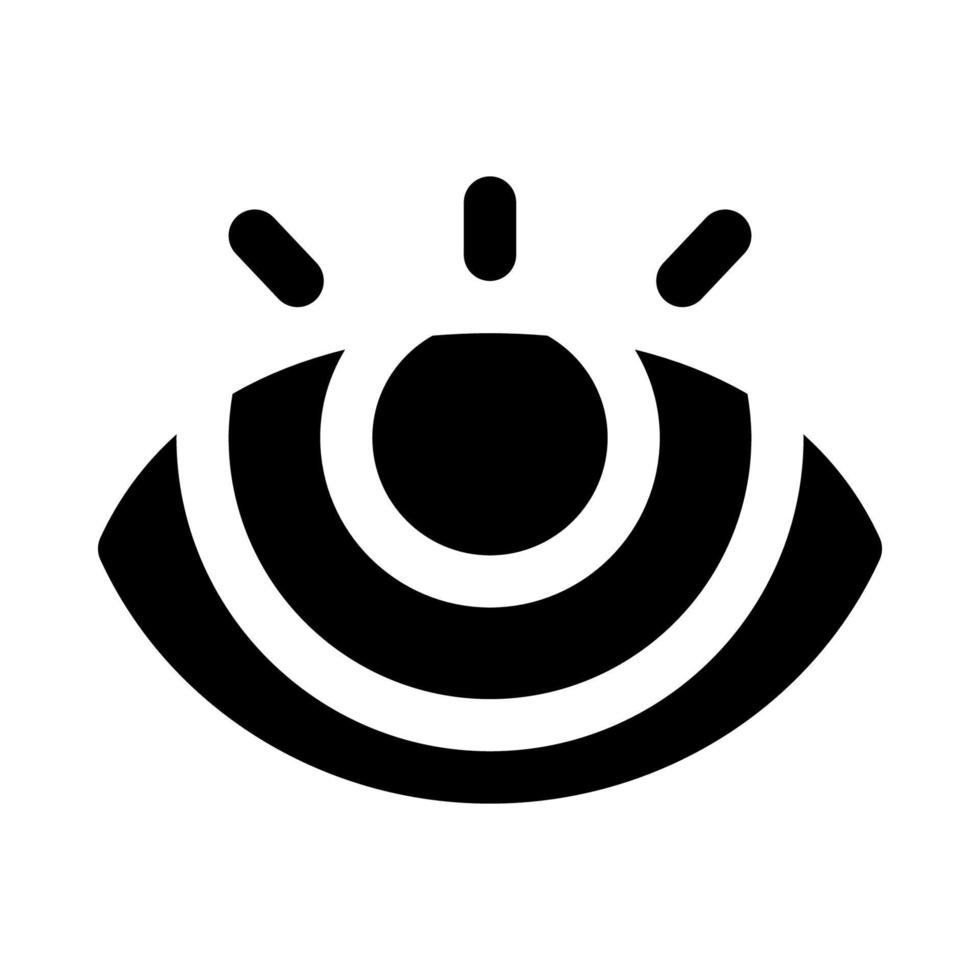 vision icon for your website, mobile, presentation, and logo design. vector