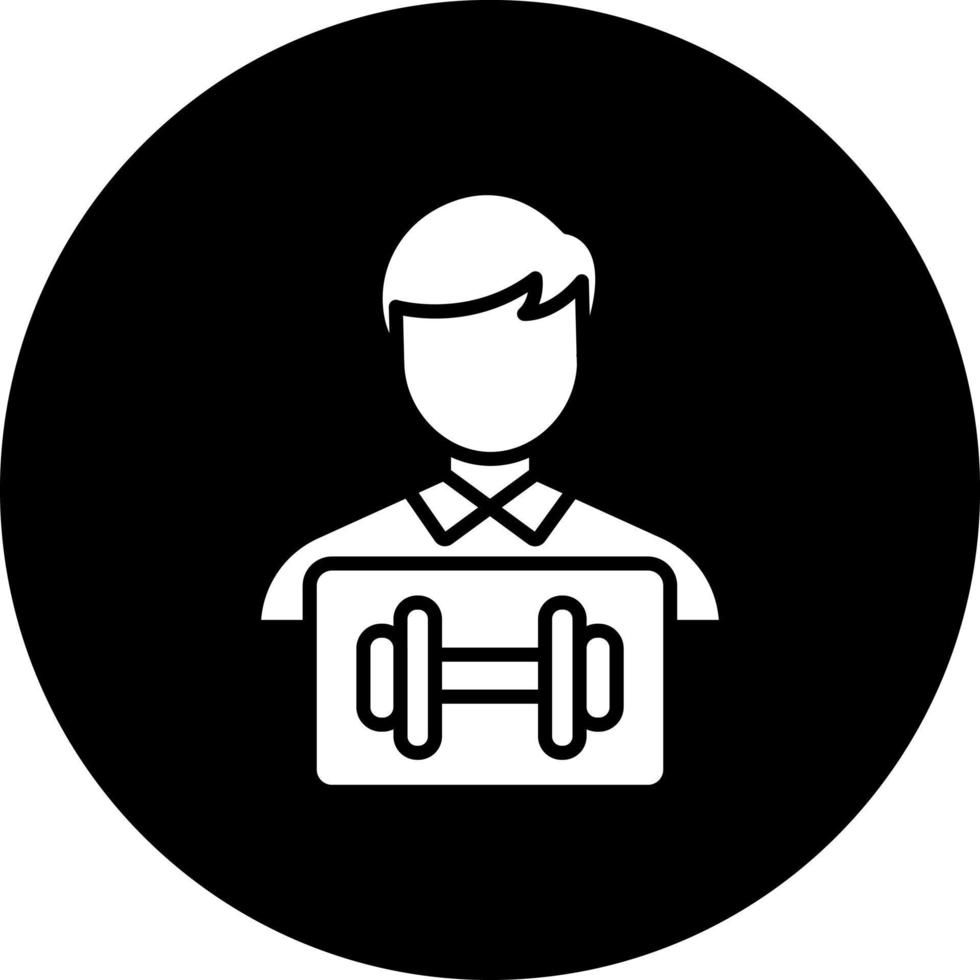 Trainer Vector Icon Style