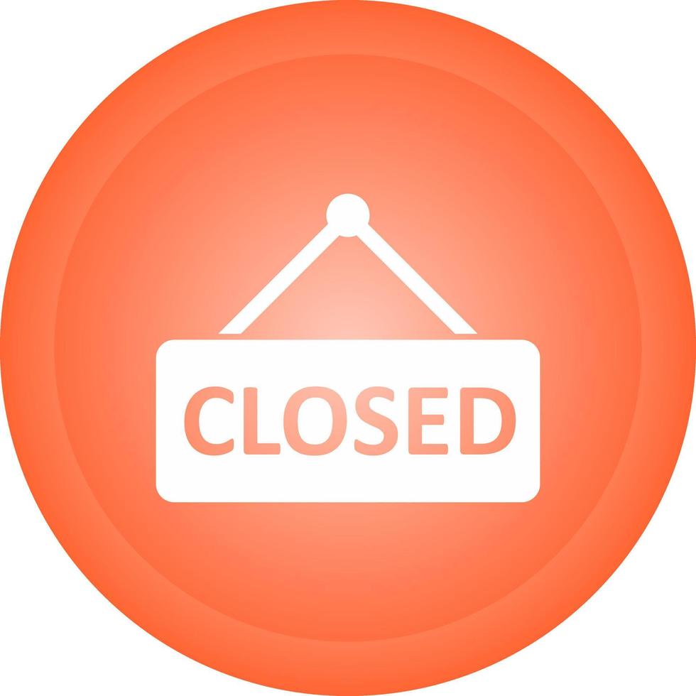Closed Vector Icon