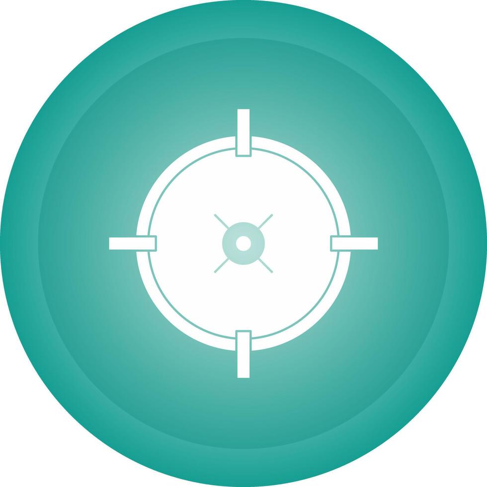 Target Location Vector Icon