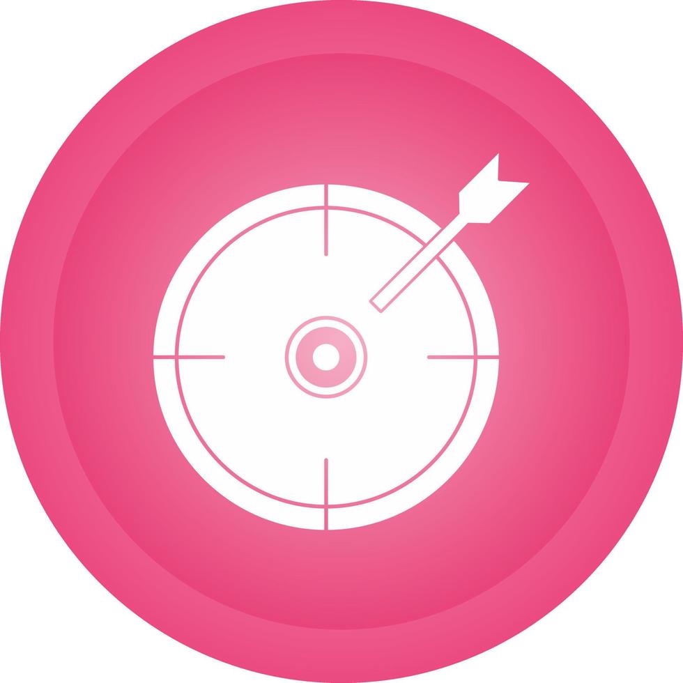 Target Location Vector Icon