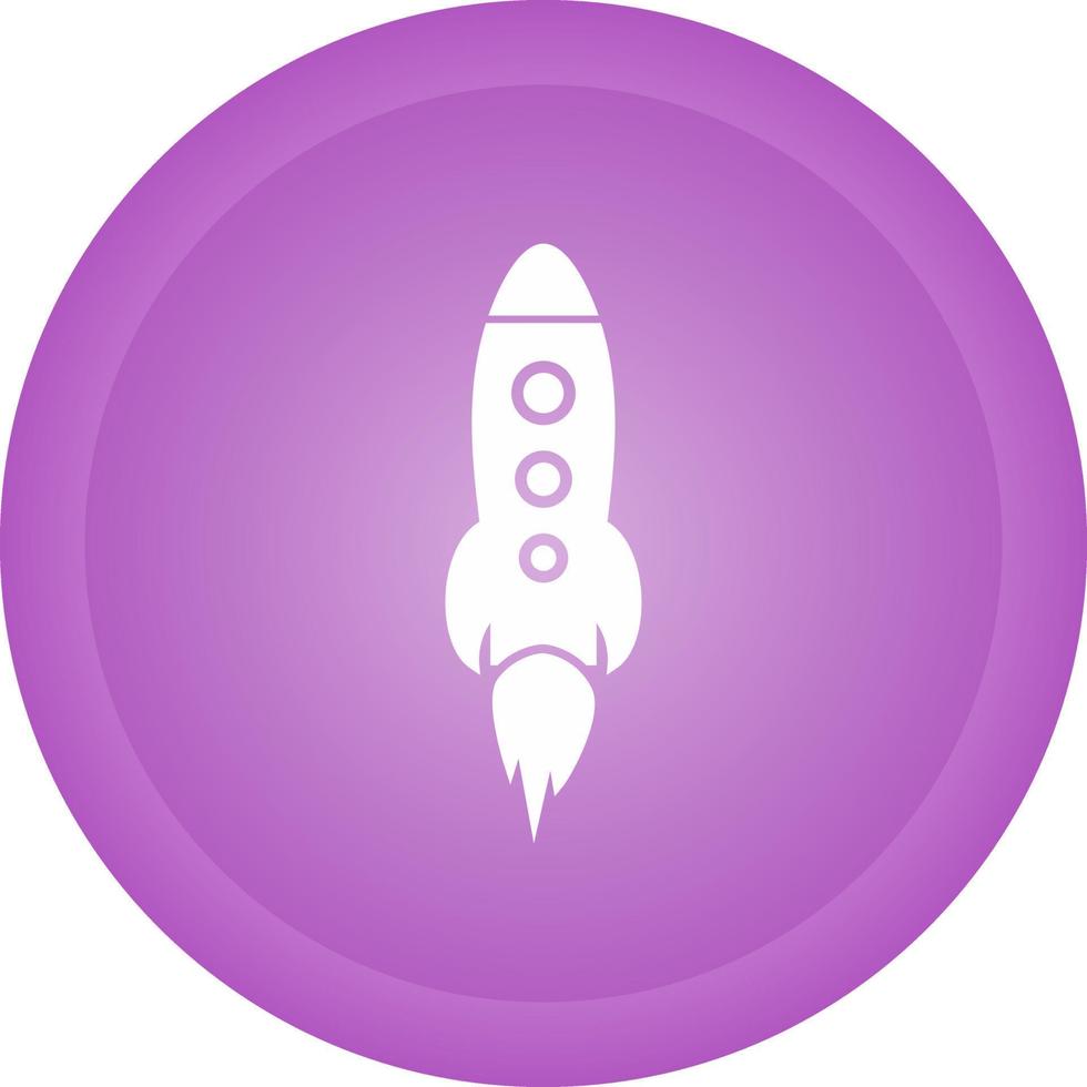 Marketing Rocket Vector Icon