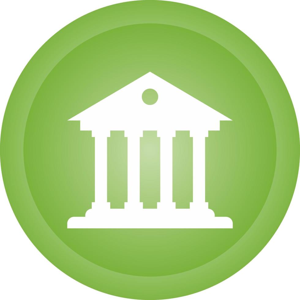 icono de vector de banco