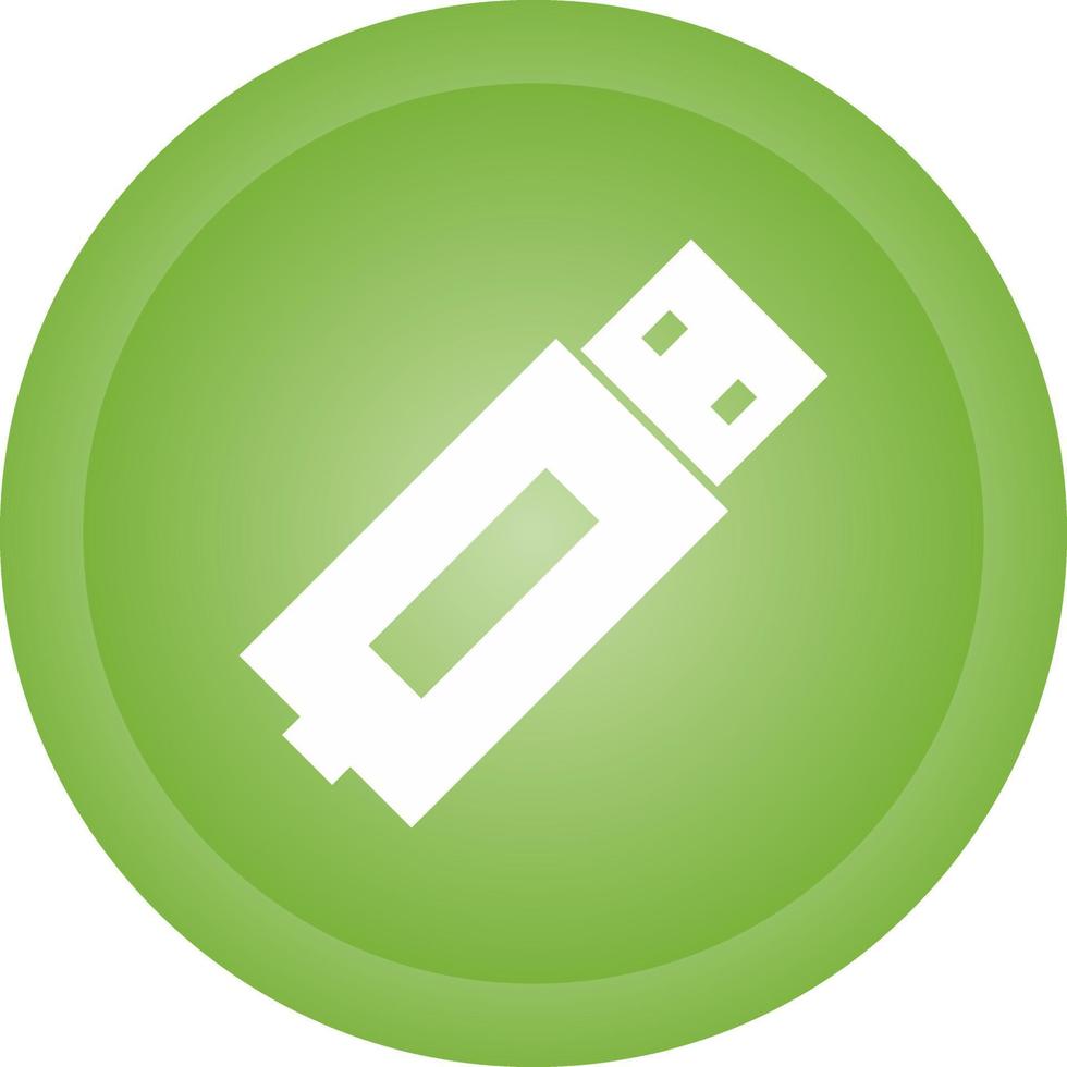 icono de vector de usb