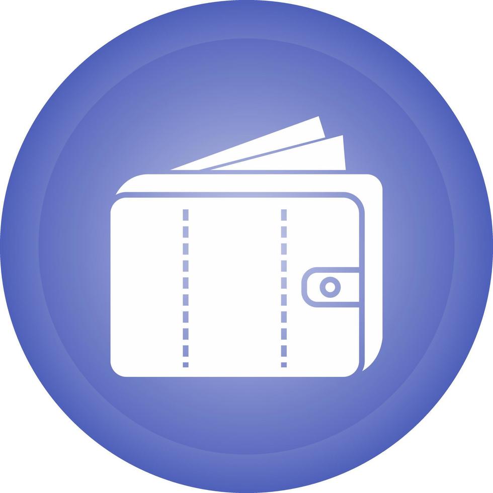 Mony in voilet Vector Icon