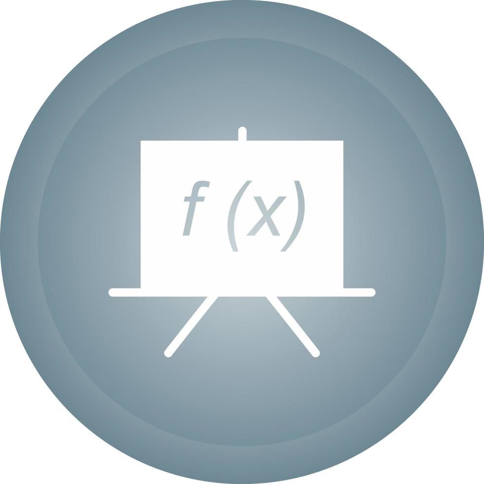 icono de vector de fórmula