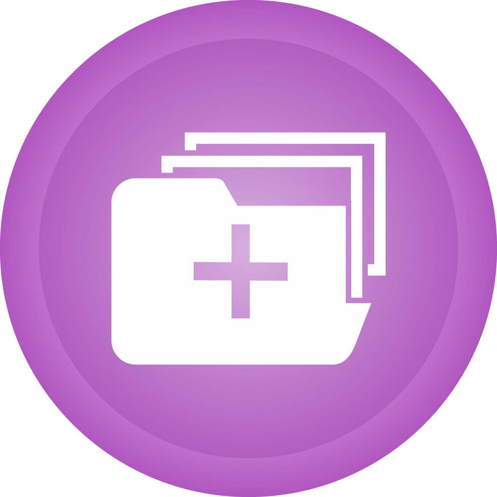 Medical Folder Vector Icon