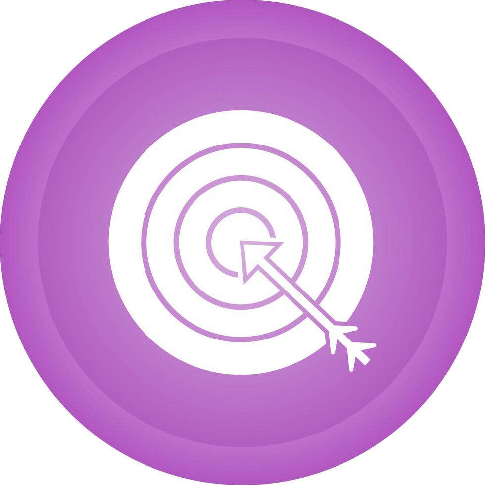 Economic Target Vector Icon