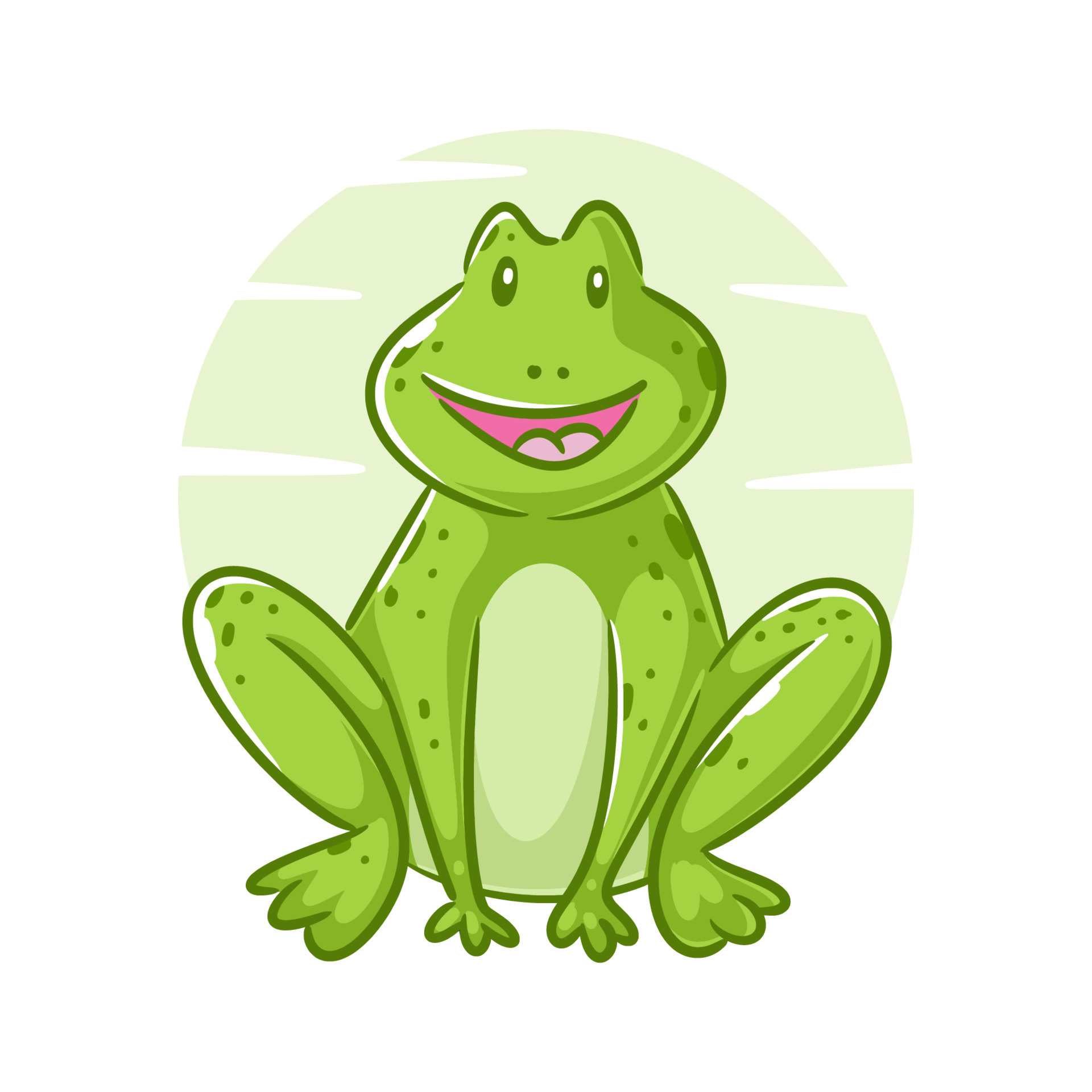 Cute baby frog outline drawing 22668511 Vector Art at Vecteezy