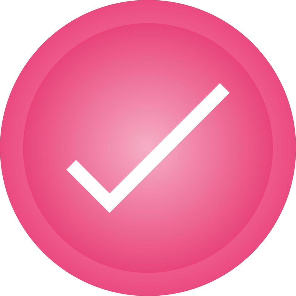 Tick Vector Icon