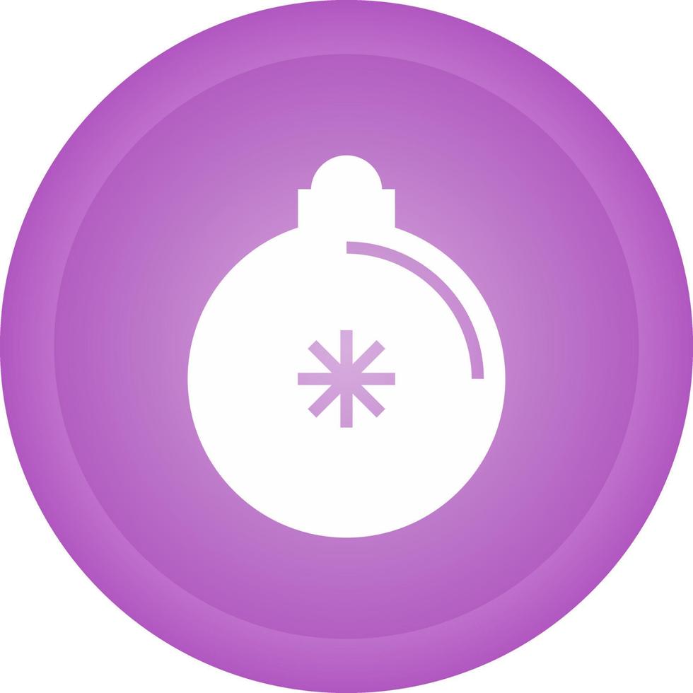 Christmas Ball Vector Icon