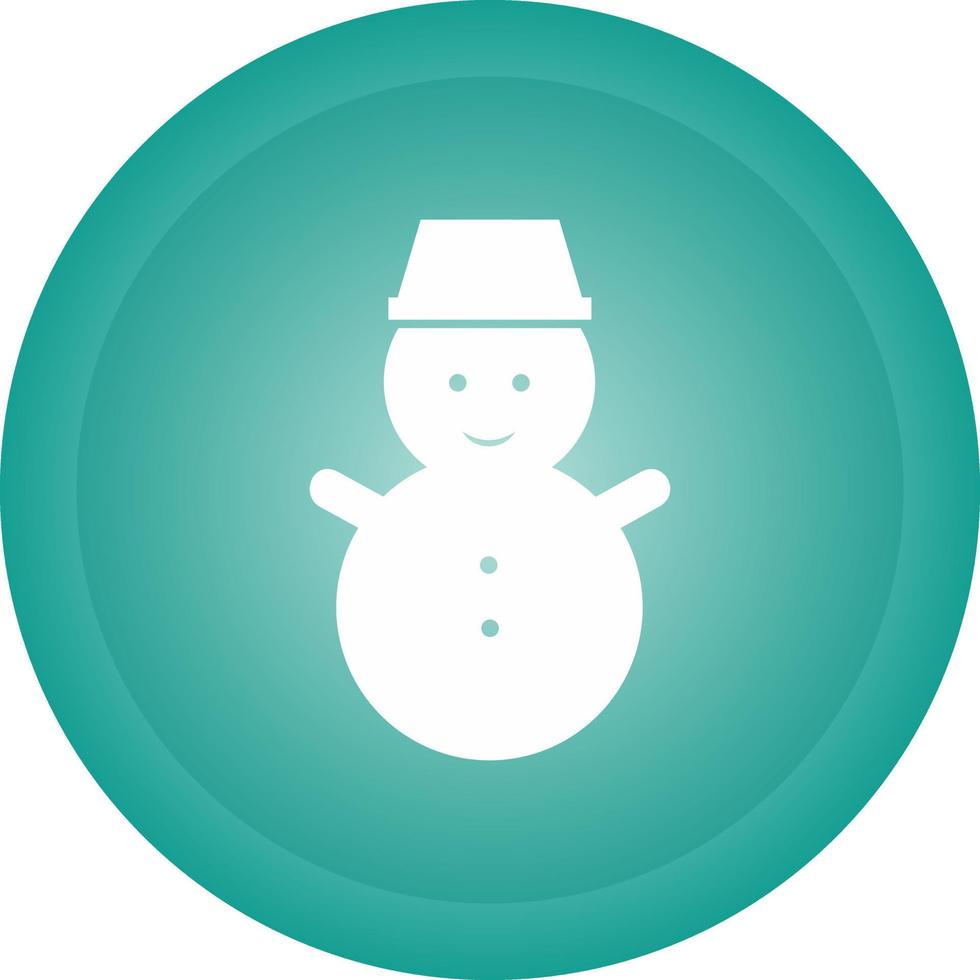 Snowman Vector Icon