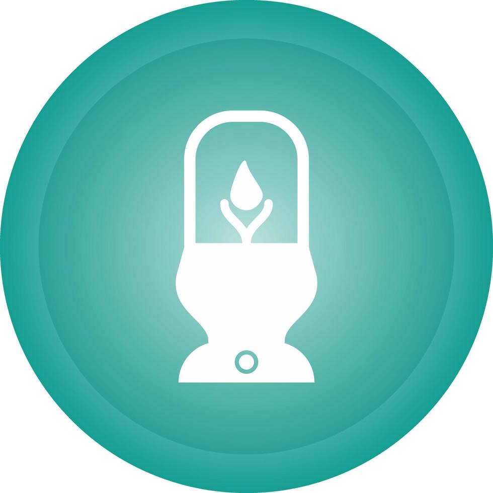 Lit Lamp Vector Icon