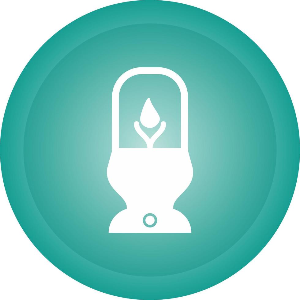 Lit Lamp Vector Icon