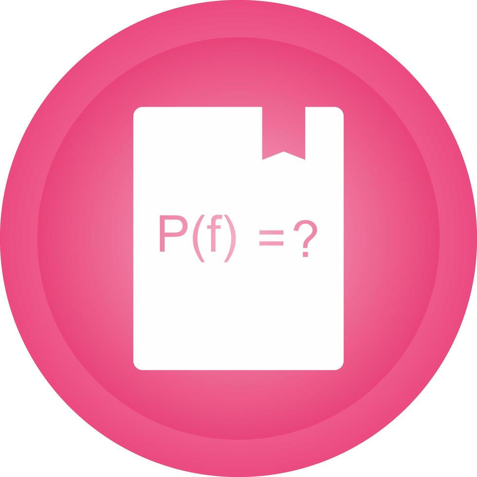 resolver icono de vector de función