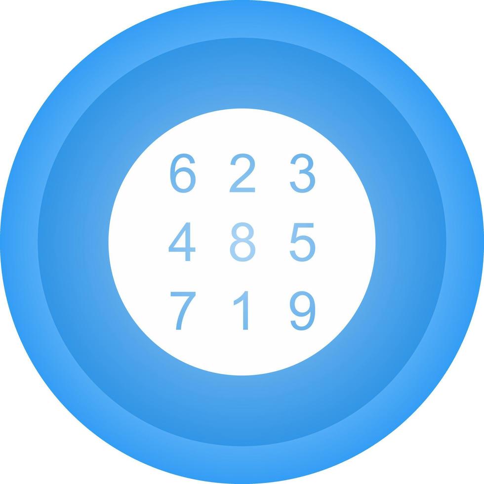 Number Theory Vector Icon