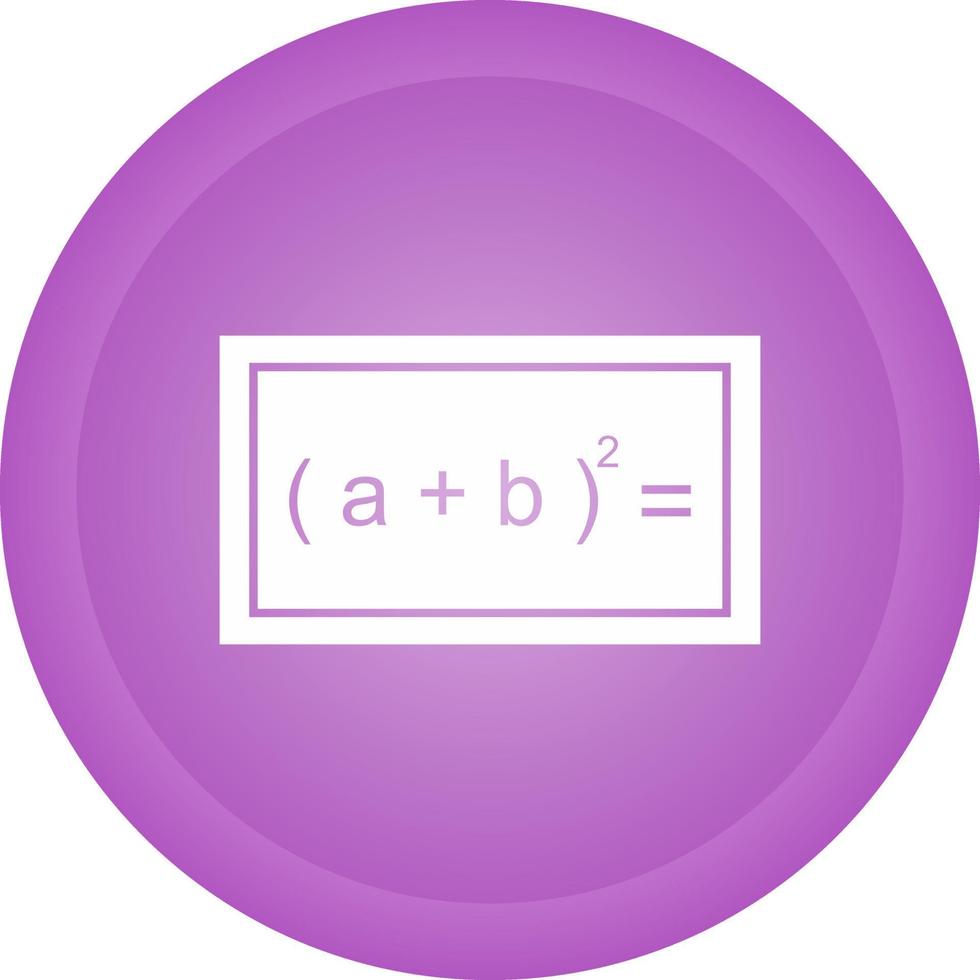 Formula Vector Icon